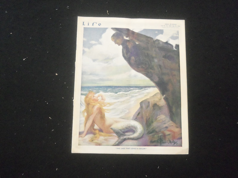 1913 JULY 31 LIFE MAGAZINE - 