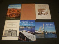ASSORTED CONNECTICUT & NEW ENGLAND BOOK LOT OF 24 - R 906