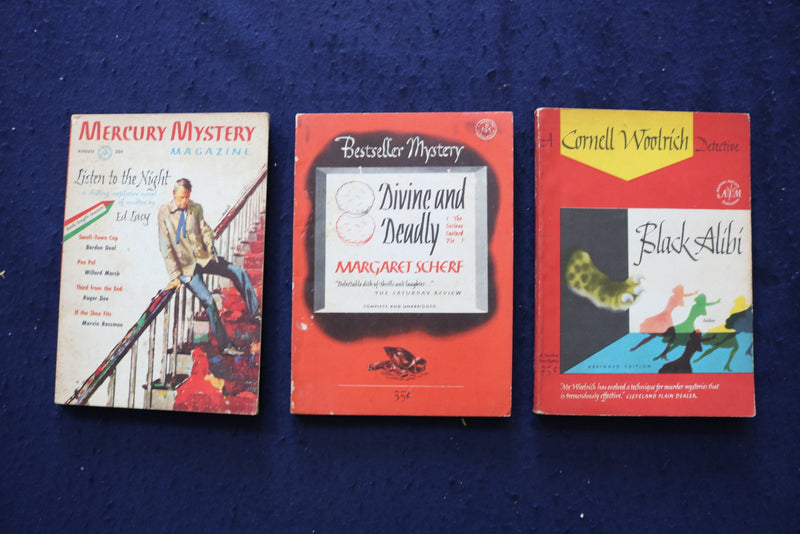 1940'S-1950'S MYSTERY DIGEST MAGAZINES - LOT OF 12 - O 3470