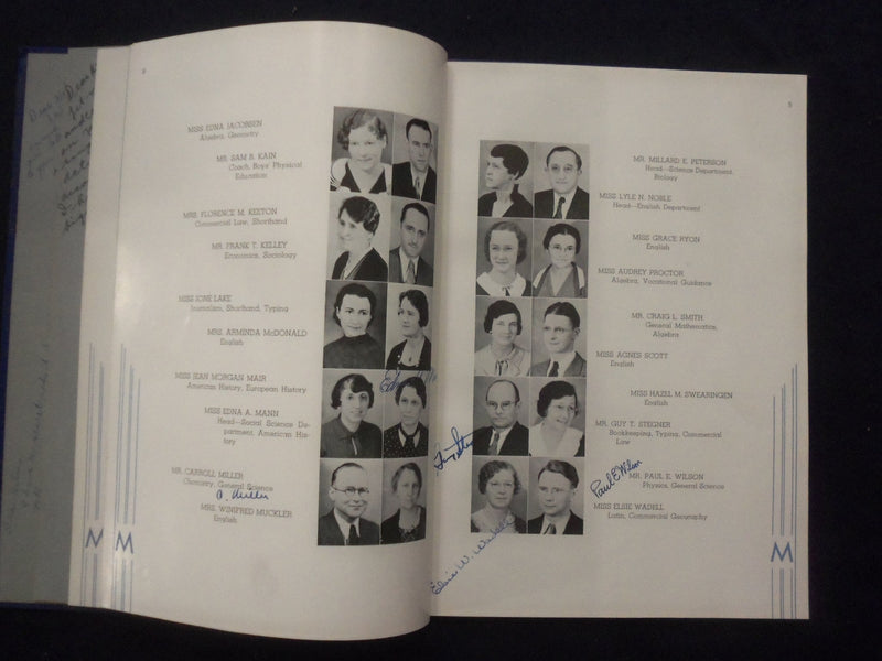 1936 THE BITTER ROOT MISSOULA COUNTY HIGH SCHOOL YEARBOOK-MISSOULA, MO - YB 3324