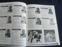 2005 NOV 12 FOOTBALL PROGRAM - RHODES COLLEGE VS SAWANEE UNIV OF SOUTH- SP 1217N