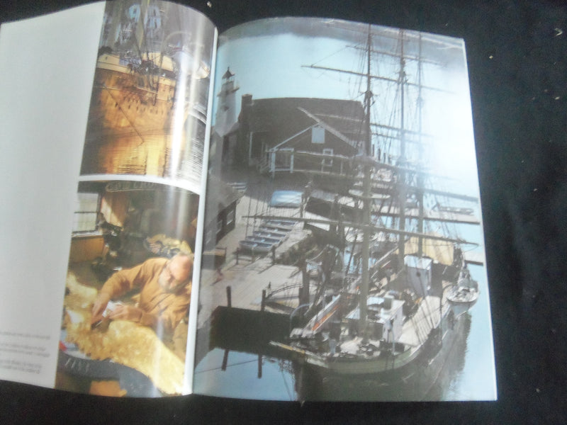 1985 MYSTIC SEAPORT BROCHURE - PHOTOGRAPHS BY STEVE DUNWELL - B 4077V
