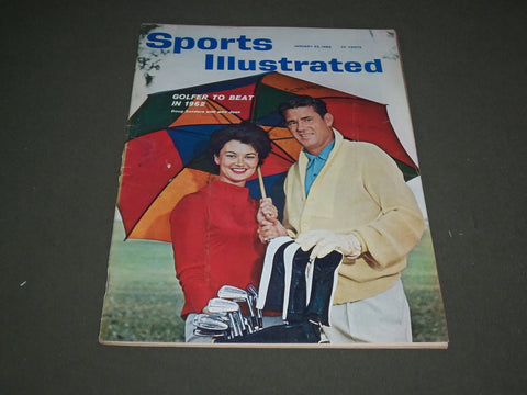 1962 JANUARY 22 SPORTS ILLUSTRATED MAGAZINE - DOUG SANDERS - SP 9038