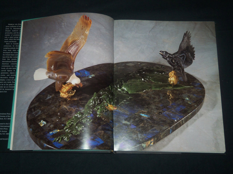 1999 THE ART OF ZADORA AMERICA'S FABERGE BY JANET ZAPATA - SIGNED - D 302