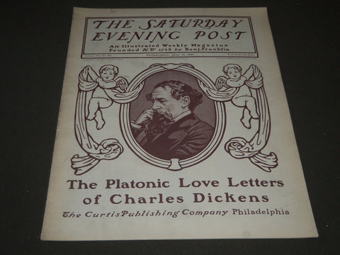 1901 JUNE 15 THE SATURDAY EVENING POST MAGAZINE - ILLUSTRATED COVER - SP 537