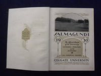 1930 SALMAGUNDI COLGATE UNIVERSITY YEARBOOK - HAMILTON, NEW YORK - YB 1925A