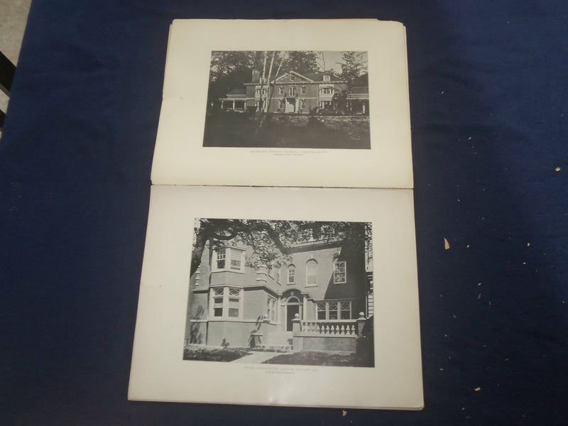 1901 JANUARY THE BRICKBUILDER MAGAZINE - AMERICAN ARCHITECTURE - ST 528A