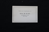 1917 WAR TAXATION - COMMENTS AND LETTERS BY OTTO H. KAHN - SOFTCOVER - K 2211