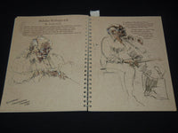 2001 DRAWING MUSIC TANGLEWOOD SKETCHBOOKS - SOL SCHWARTZ INSCRIBED - KD 4585C