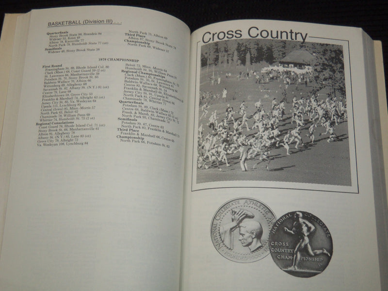 1971-1985 NATIONAL COLLEGIATE CHAMPIONSHIPS GUIDES LOT OF 3 - O 3794