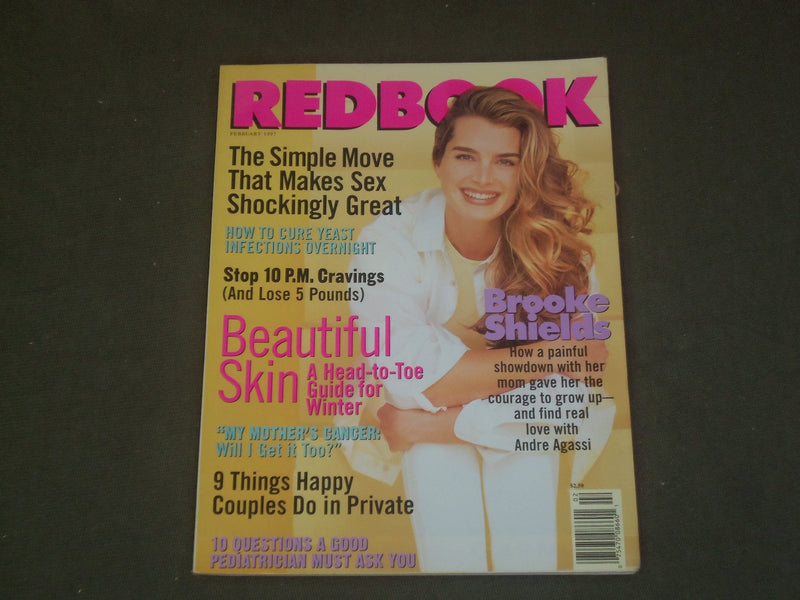 1997 FEBRUARY REDBOOK MAGAZINE - BROOKE SHIELDS COVER - B 1537