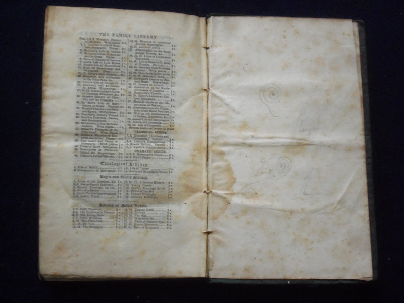 1834 LIFE OF MRS. SIDDONS HARDCOVER BOOK BY THOMAS CAMPBELL - KD 8648