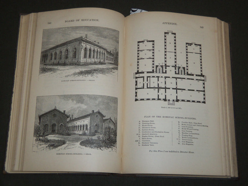 1882 45TH REPORT OF BOARD OF EDUCATION FOR MASSACHUSETTS 1880-1881 - KD 1143