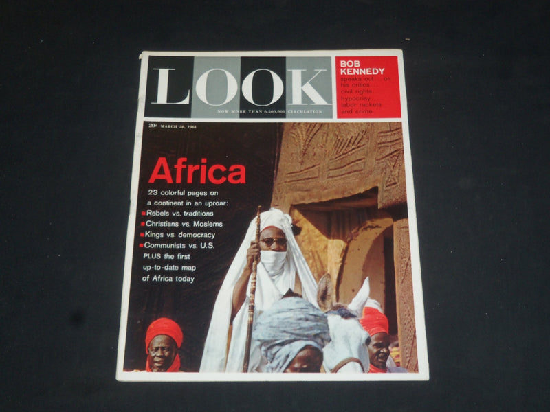 1961 MARCH 28 LOOK MAGAZINE - AFRICA - SP 8073