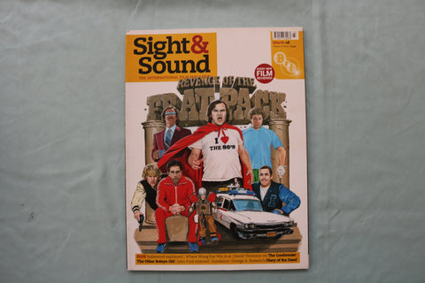 2008 MARCH SIGHT & SOUND MAGAZINE - REVENGE OF THE FRAT PACK COVER - E 19457