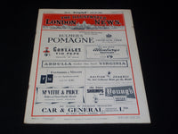 1957 JANUARY 12 ILLUSTRATED LONDON NEWS MAGAZINE NICE COVERS & ADS - E 4262