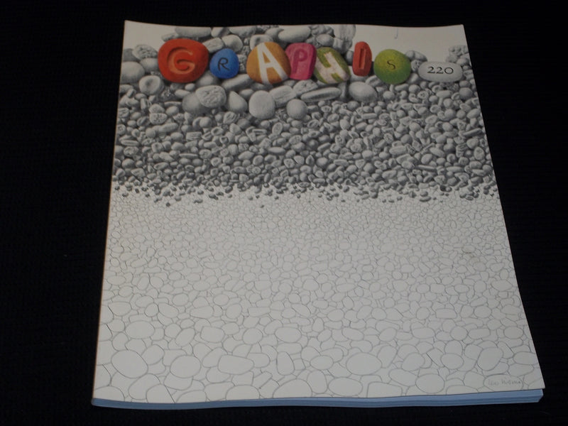 1982 #220 GRAPHIS MAGAZINE VERY NICE COVER ART & INSIDE PAGES - E 862