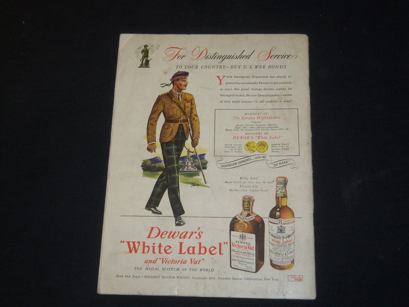 1944 SEPTEMBER 23 THE NEW YORKER MAGAZINE - ILLUSTRATED COVER - NY 104