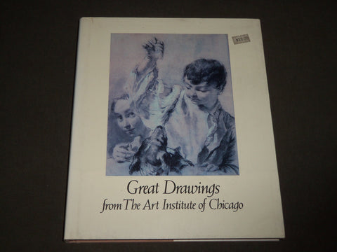 1985 GREAT DRAWINGS FROM THE ART INSTITUTE OF CHICAGO BOOK -GREAT PRINTS - D 239
