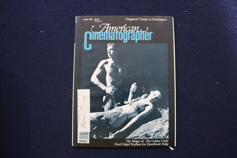 1987 JANUARY AMERICAN CINEMATOGRAPHER MAGAZINE - JOHNNY WEISSMULLER - E 17735
