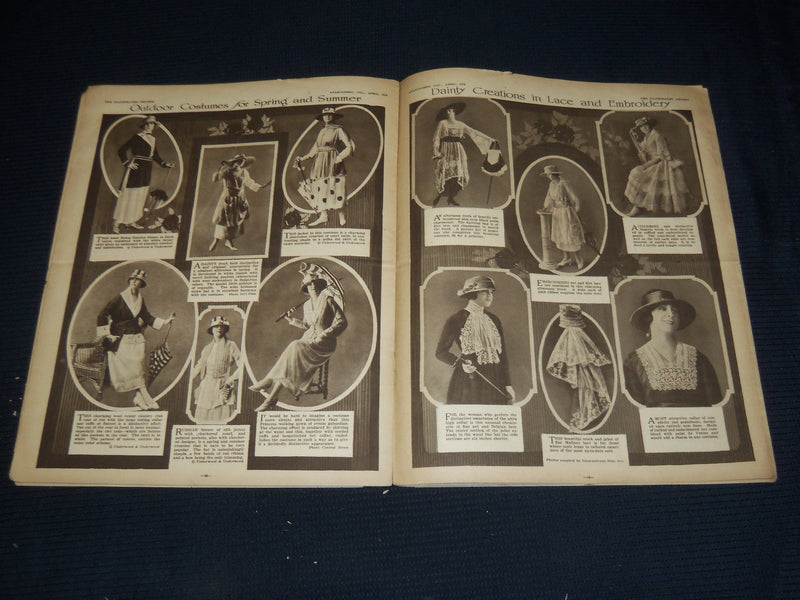 1918-1920 THE ILLUSTRATED REVIEW MAGAZINE LOT OF 5 - COCA-COLA AD - NP 3296M