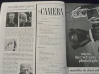 1962 JANUARY U.S CAMERA MAGAZINE - CLOSEUP PHOTOGRAPHY - SP 4713Q