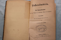 1881 PASTORAL MEDICIN - GERMAN MEDICAL HARDCOVER BOOK - KD 9679