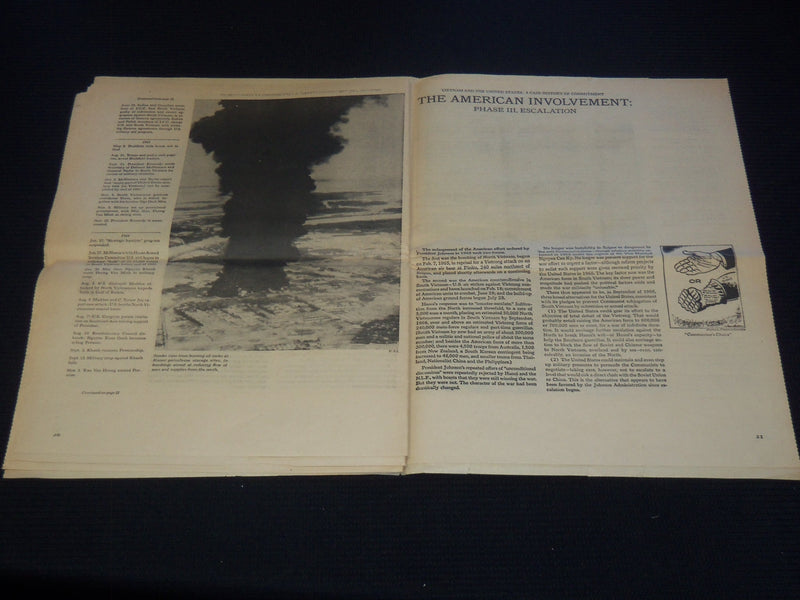 1966 OCTOBER VIETNAM AND THE UNITED STATES NEWSPAPER - ANTHONY AUSTIN - NP 2150S