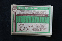RICK REUSCHEL 1976 TOPPS BASEBALL CARDS - CARD #359 - NM-MT - LOT OF 18 - #236