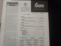 1958 AUGUST GUNS MAGAZINE - ROY ROGERS - J 7805