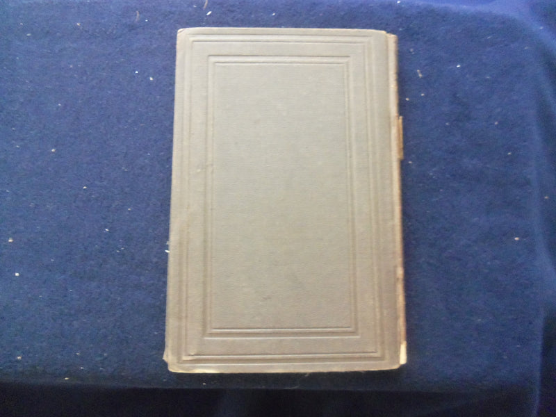 1869 RHYMES OF CONTRAST OF WISDOM AND FOLLY HARDCOVER BOOK BY JAMES RUSH-KD 8482