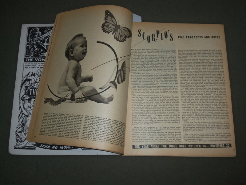 1945 YOUR FUTURE MAGAZINE NO. 10 - GREAT COVER - YOUR YEAR AHEAD - SP 7196