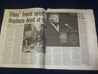 2003 JUE 30 NY DAILY NEWS NEWSPAPER - KATHERINE HEPBURN DIED 1907-2003 - NP 4075
