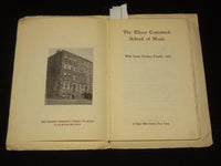 1916-1917 THE ELINOR COMSTOCK SCHOOL OF MUSIC -41 E 80TH STREET NEW YORK - K 587