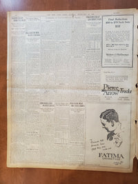 1921 FEBRUARY 21 NEW YORK TIMES - HARDING EXPECTED TO NAME HOOVER - NT 8134