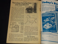 1953 SPORTS CRAFT MAGAZINE - VOLUME 1 - GOLF CART PLANS - DUCK BOAT - K 1010