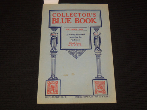 1914 SEPTEMBER COLELCTIONS BLUE BOOK - MAGAZINE FOR COLLCETORS - K 2618