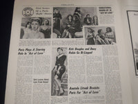 1953 ACT OF LOVE MOVIE PRESS BOOK STARRING KIRK DOUGLAS & DANY ROBIN - P 5