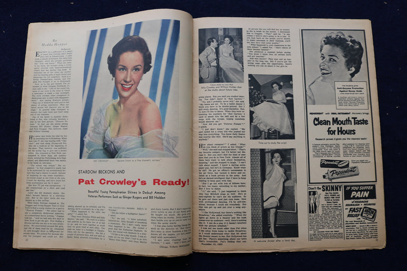 1953 NOVEMBER 15 CHICAGO TRIBUNE MAGAZINE - ANN BLYTH COVER - E 22200