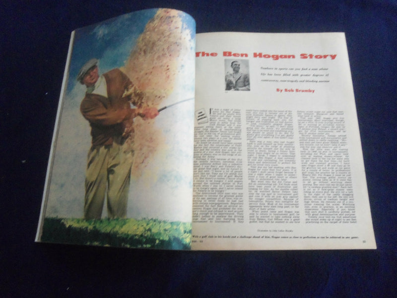 1953 DECEMBER SPORT MAGAZINE - THE MICHIGAN STATE POWERHOUSE - ST 7243