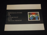 1971 ECOLOGICAL STUDIES OF THE CONNECTICUT RIVER BOOK - VERNON - VERMONT- J 7376