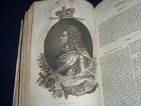 1829 THE HISTORY OF ENGLAND BOOK BY T. SMOLLETT MD - GREAT INFORMATION - KD 2372