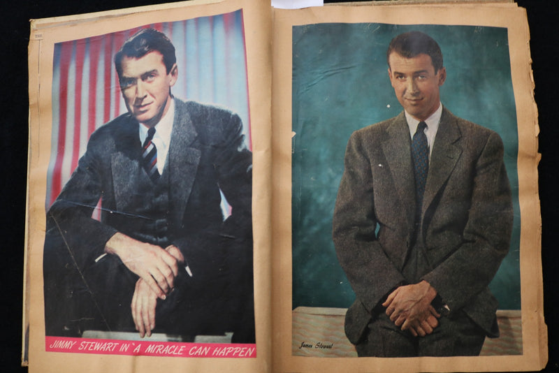 JIMMY STEWART SCRAPBOOK - E 24951