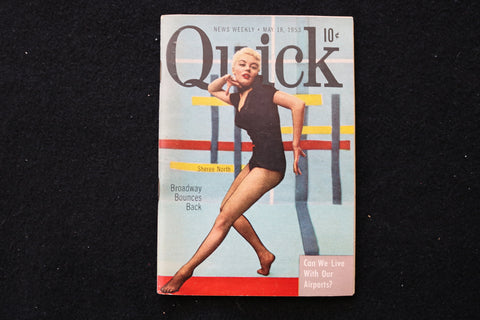 1953 MAY 18 QUICK DIGEST MAGAZINE - SHEREE NORTH COVER - K 2425
