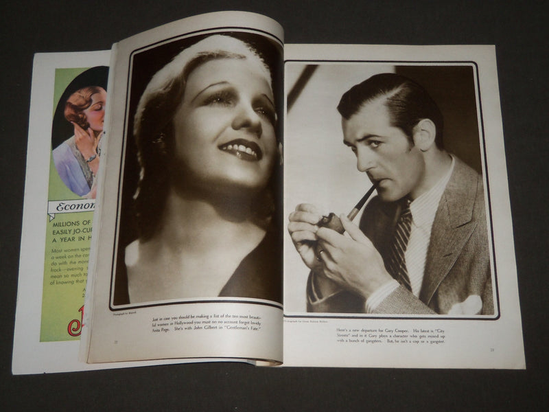 1931 JULY THE MODERN SCREEN MOVIE MAGAZINE - LORETTA YOUNG COVER - M 20
