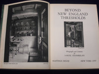 1937 BEYOND NEW ENGLAND THRESHOLDS BY SAMUEL CHAMBERLAIN BOOK - PHOTOS - KD 2867