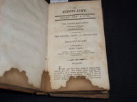 1804 THE COMPLAINT OF NIGHT THOUGHTS BOOK BY EDWARD YOUNG - LONDON EDN - J 8124