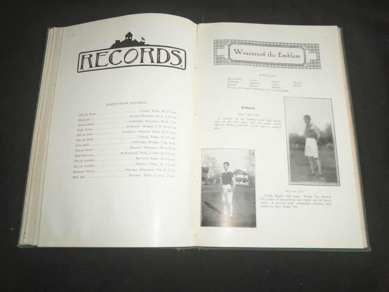 1908 ORACLE NORTH HIGH SCHOOL YEARBOOK - DES MOINES, IOWA - YB 2557