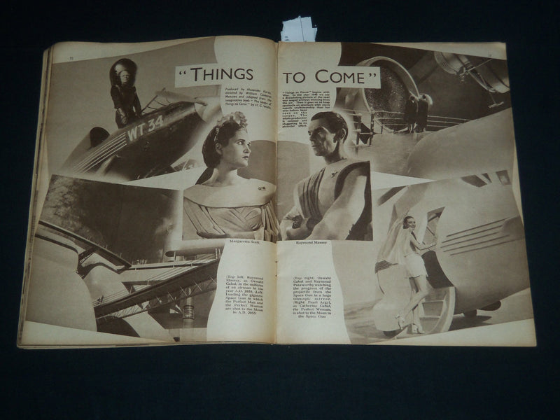 1936 SCREEN PICTORIAL SUMMER ANNUAL MAGAZINE - PUB. IN U. K - J 4178