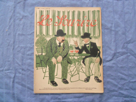 1903 MAY 16 LE SOURIRE MAGAZINE - ILLUSTRATED COMEDY - FRENCH TEXT - SP 4865O